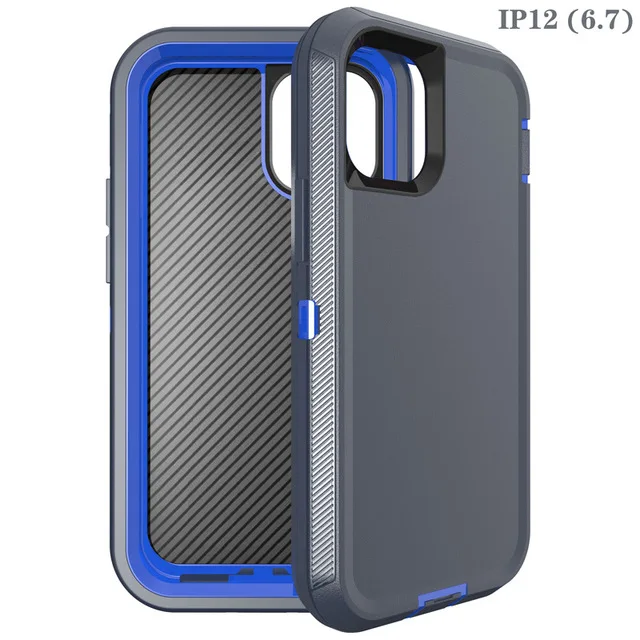 Triple-Protection Heavy Duty Rugged Shockproof & Dustproof Phone Case