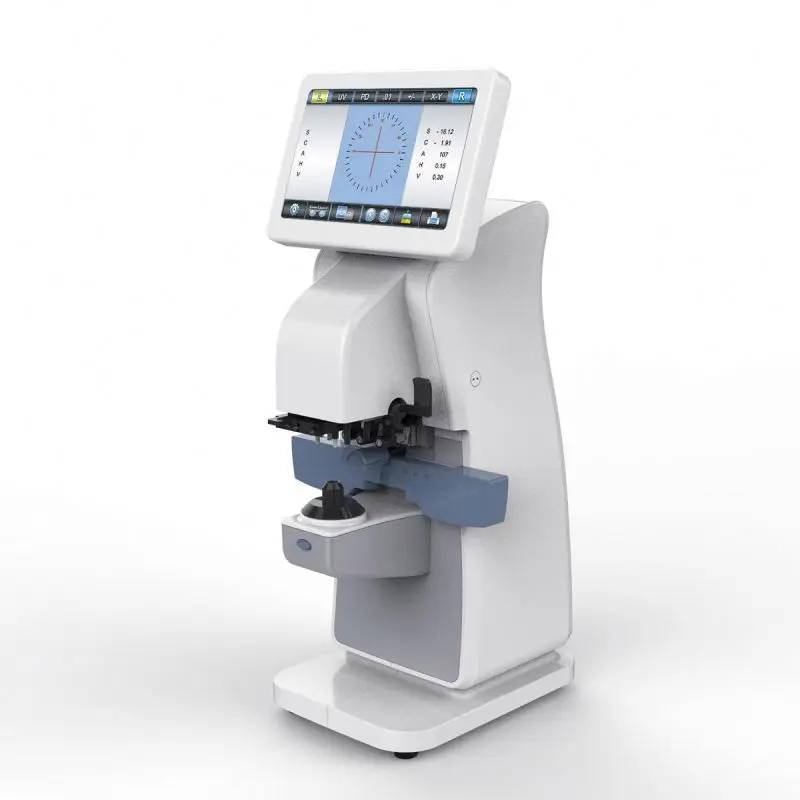 China Vision Optical automatic Lensmeter with Printer UV Auto Focimeter Lensometer lens tester