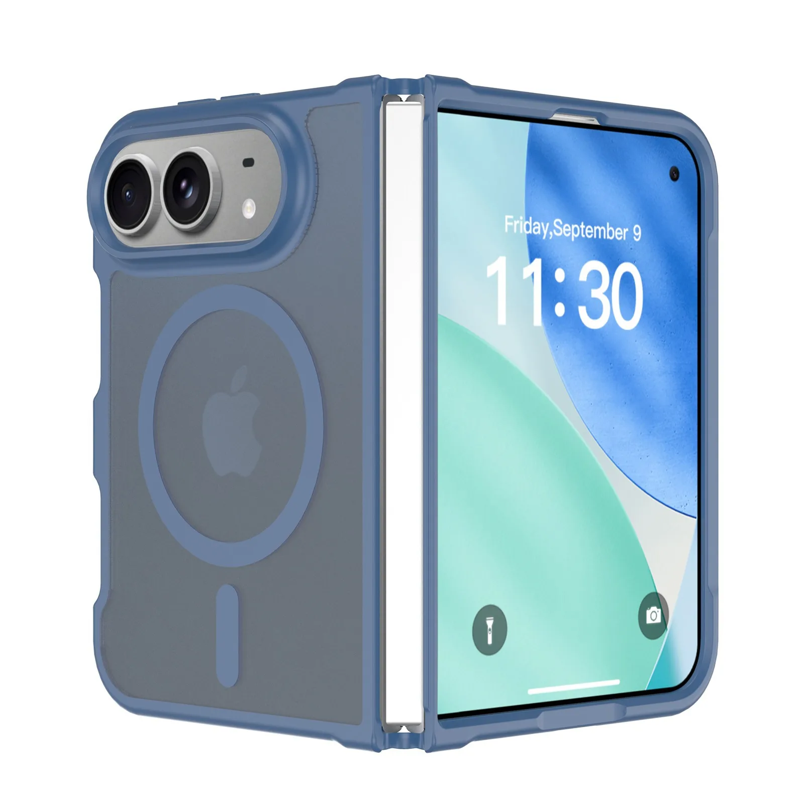 Translucent Magnetic Hard Back Case with Matte Finish