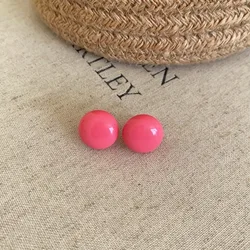 Vibrant Rainbow Bean Earrings - Colorful and Unique Jewelry Gift (04)