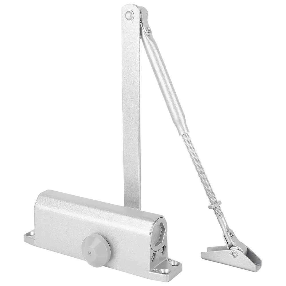 Description Picture 2 of itemAutomatic Door Closer Spring Hydraulic Buffer Metal Concealed Gate Closer Adjustable Speed Door Mute Closing 15 to 30KG