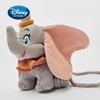 Disney Dumbo Plush Doll Crossbody Bag Cute Women Shoulder Bags Grey 3D Elephant Children's Diagonal Mini Ladies Shoulder Bag 1