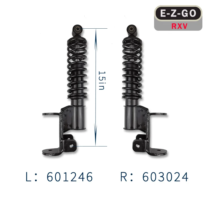 FOR EZGO RXV Golf Cart Driver Passenger Front Shock Strut Assembly 2008-UP OEM#603024/601246