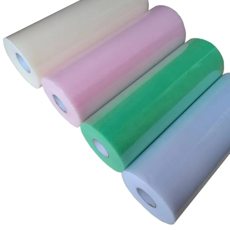 100 야드 30 Cm Tulle 롤 패브릭 웨딩 장식 화이트 투투 스커트 베이비 샤워 장식 파티 및 이벤트 Engagemen Organza