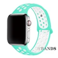 22 mint green white