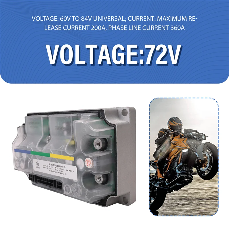 ABMA-브러시리스 DC 컨트롤러 DC 모터 컨트롤러 오토바이 브러시리스 DC 컨트롤러 EM100GTS 72360S 브러시리스 DC 컨트롤러 QS M