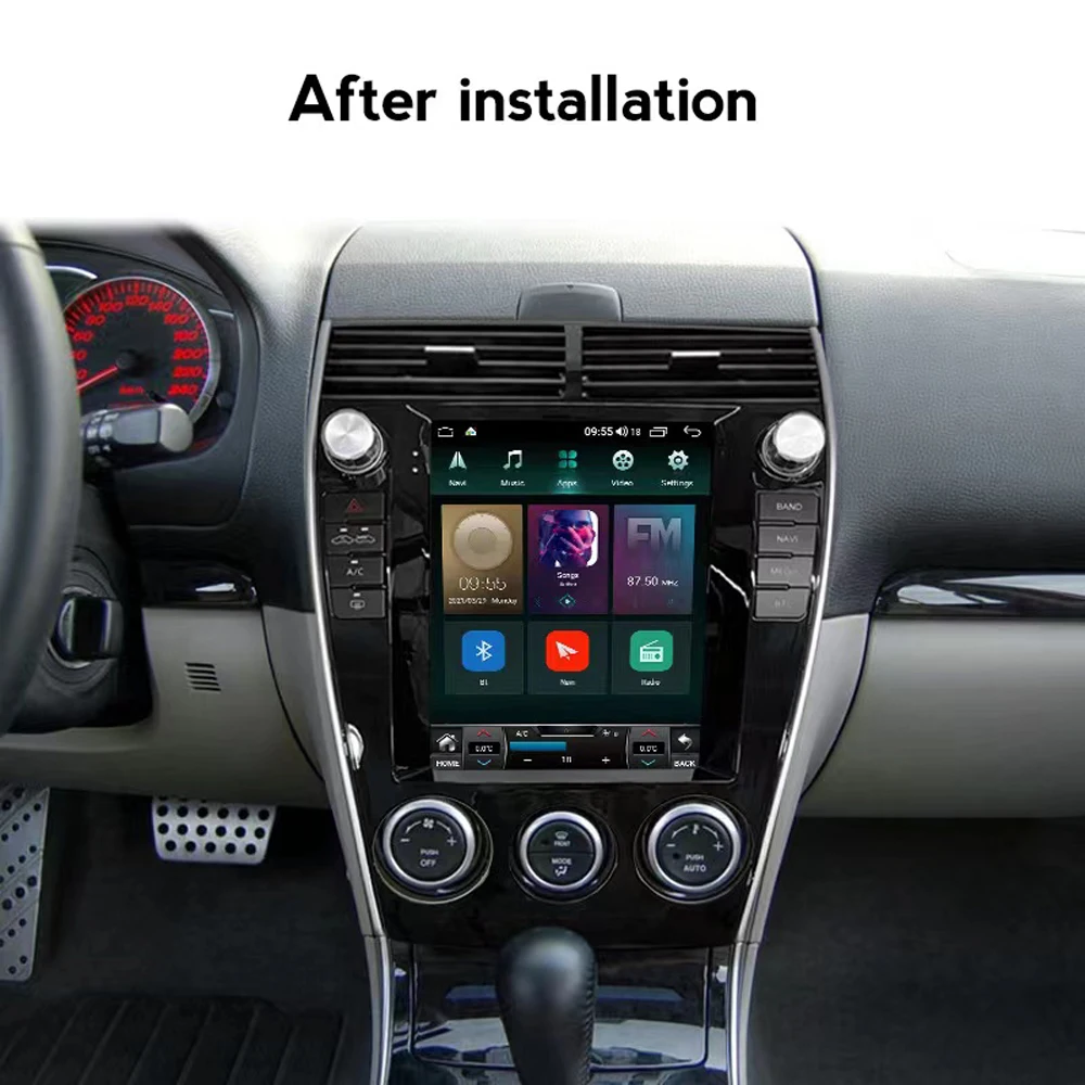 WQLSK ڵ  ú, Mazda-6-2004-2015 ׷ г, Teyes ڵ г,  Din CD DVD , 9.7 ġ, 2Din