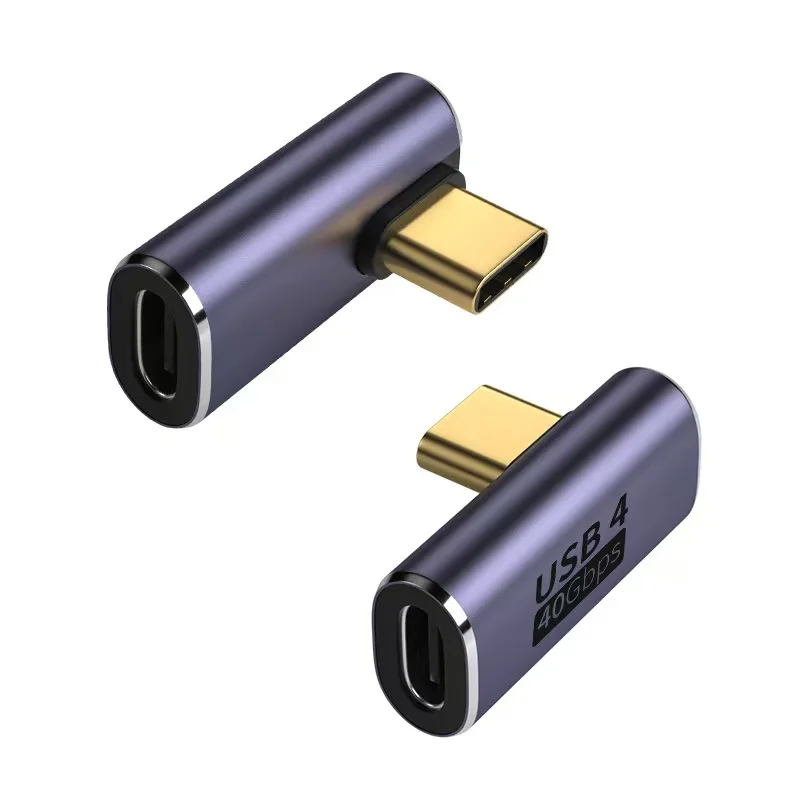 8K 60Hz 100W USB 4.0 PD Charger Connector with High-Speed OTG U-Shape Adapter