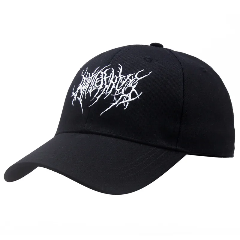 Anime Gothic Street Punk Hip-Hop Baseball Caps Cosplay Costume Adjustable Sport Embroidered Trucker DAD Sun Hats
