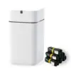 Trash Can, 4 Gallon Self Sealing and Self-Changing Smart Trash Can, Motion Sensor, Touchless Garbage can with lid for 1