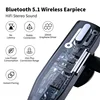 Wireless Bluetooth Headphones With Microphon Earphone ENC Noise Cancelling Handsfree Talking Headset Driving Auriculares Busines 5