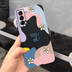 Cute Macaroon Silicone Phone Case Cover - Soft Bumper Protection - Galaxy S21 (Gray pink)