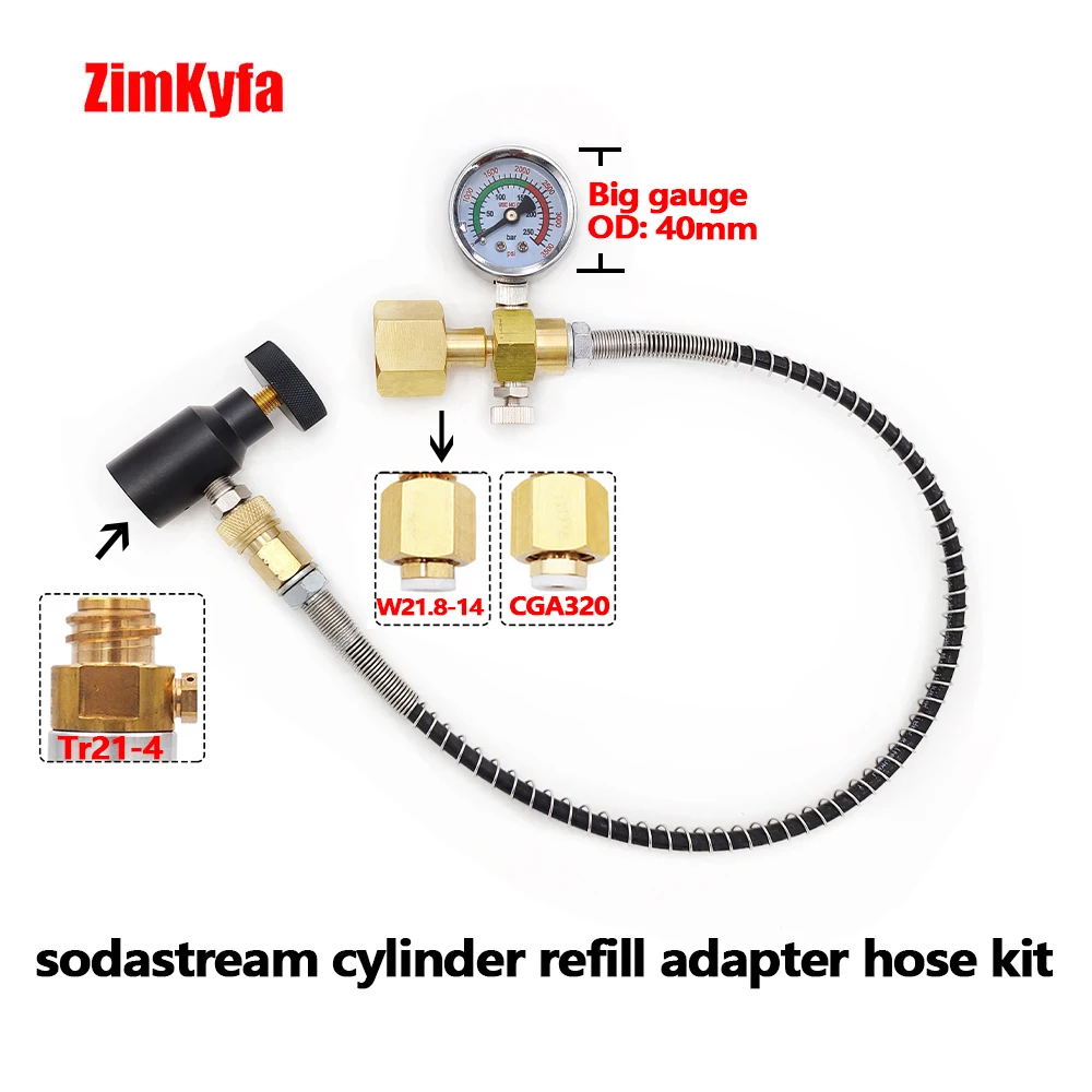 CO2RefillingStationForSodaStreamCylinderQuickConnectW21814