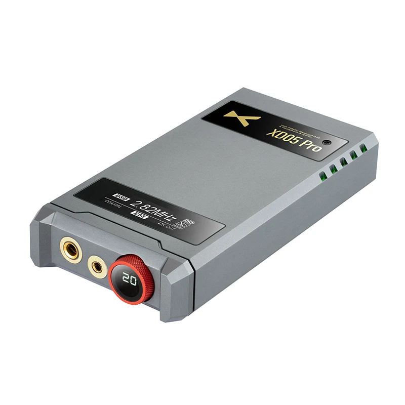 XDuoo XD-05 Pro Flagship DAC ES9039SPRO Decoder USB Bluetooth Headphone Amplifier Portable Dongle DSD512 4.4 Full Balanced AMP