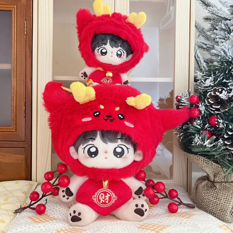 10cm cotton doll cloaks, dresses, jumpsuits, climbing clothes, new year sets 4