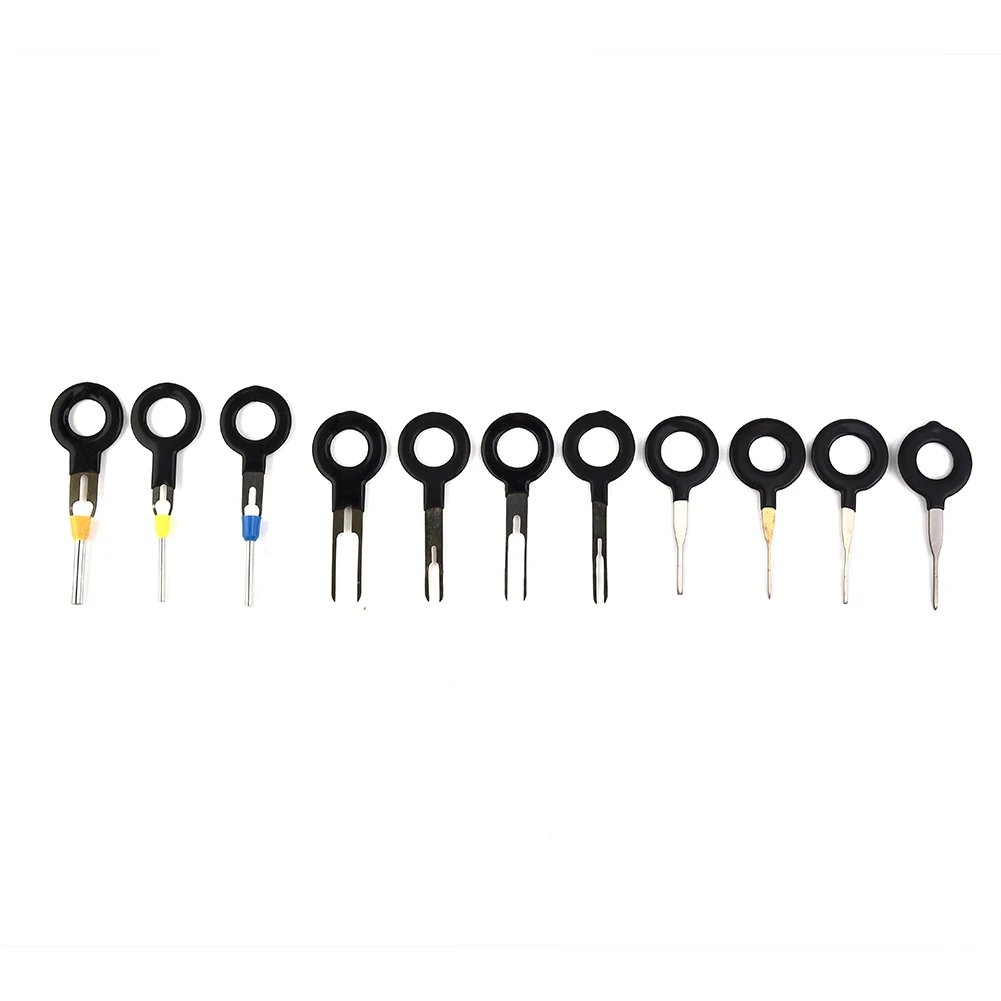 11pcs/Set car terminal tools Car Wire Terminal Removal Tool Crimp Connector Extractor Release Pin Extractor Kit For Car Plug Repair