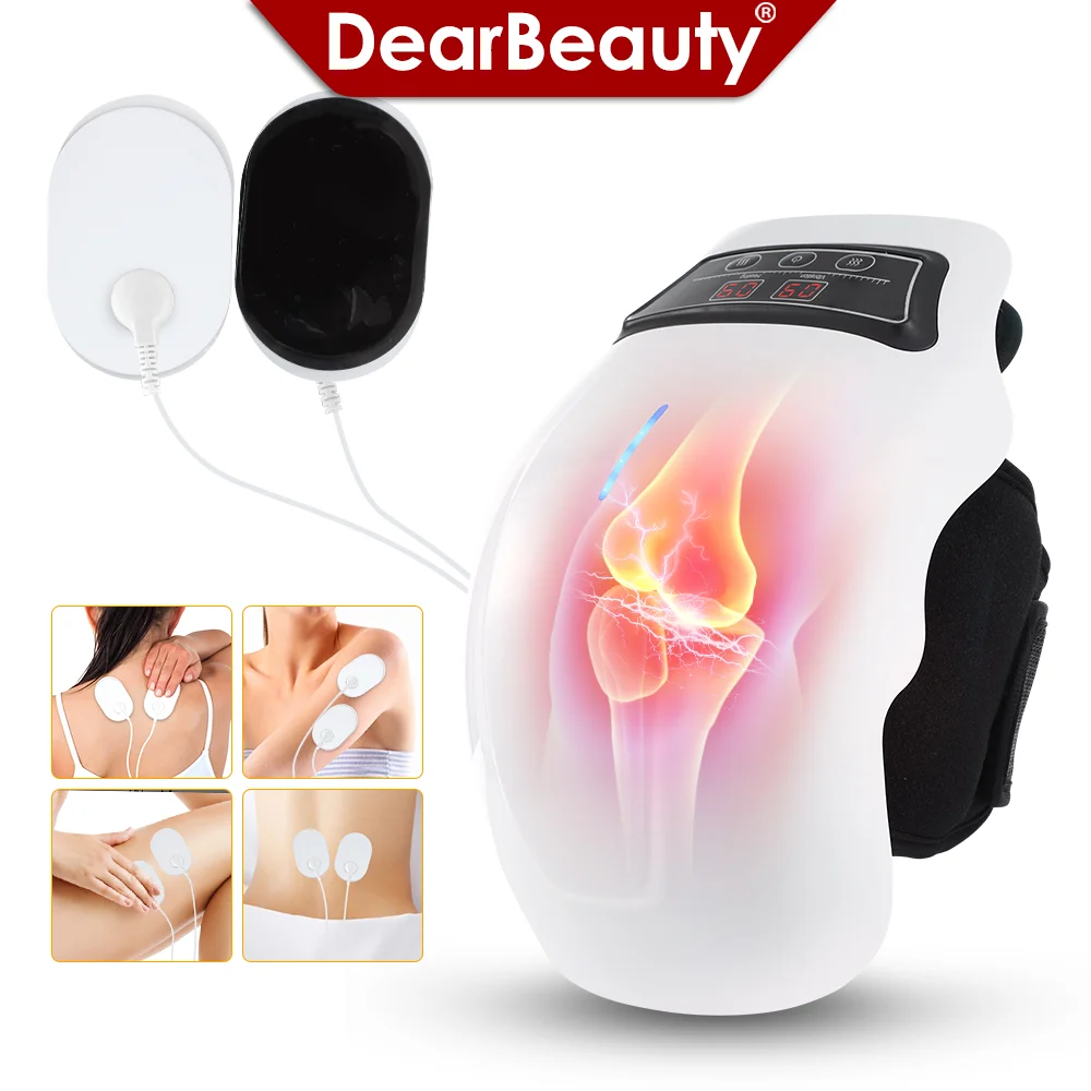 Knee Massager with Infrared Heat and Vibration for Pain Relief