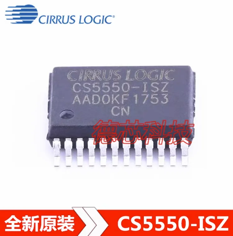

1pcs /LOT New CS5550-ISZ CS5550-IS CS5550ISZ CS5550IS SSOP-24 Digital to analog converter DAC Chip IC New Original