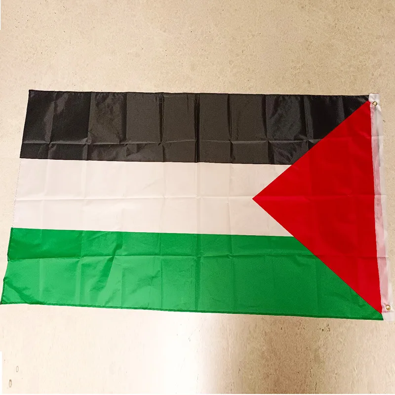 SKY FLAG Large Palestine Flag hanging High Quality Polyester Gaza Palestinian banner