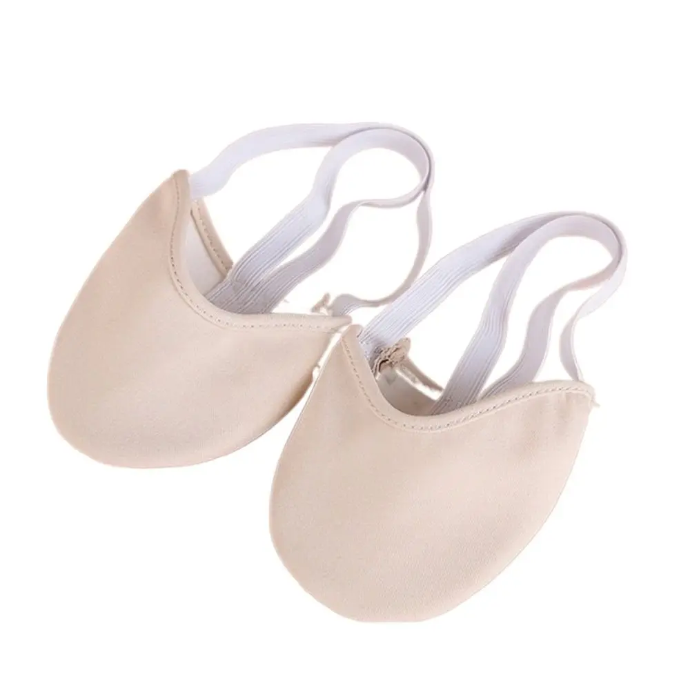 Dance Shoes 1 Pair of Adult Rhythmic Gymnastics Protect Elastic Soft Sole Skin Color Soft Pilate