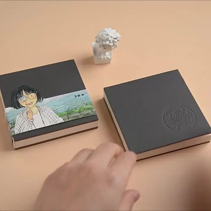 4-Pack Mini Watercolor Sketchbooks - 3.15" X 3.15", 300gsm Thick Paper, Pocket Size For Travel & Art