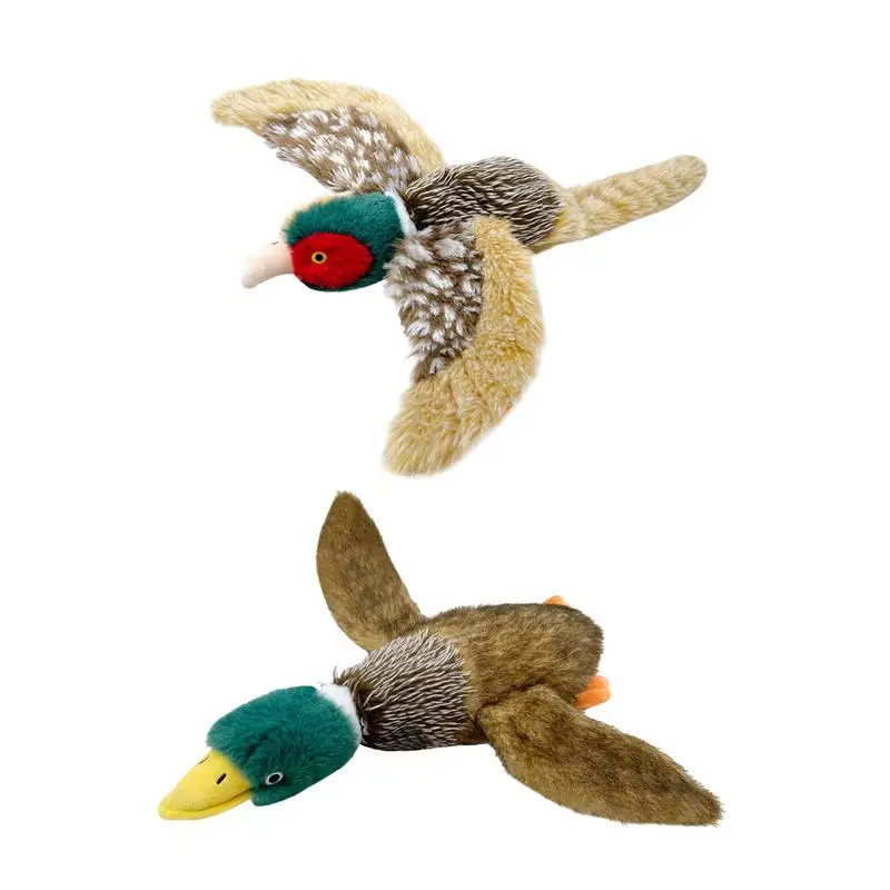 

Жевательная игрушка для домашних животных, милая плюшевая игрушка в форме утки, мягкие пищалки, пищалка для животных, игрушки для чистки зубов, собаки, успокаивающие товары для домашних животных