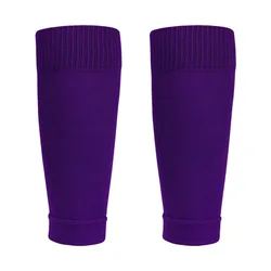 Breathable High-Quality Calf Compression Sports Socks for Active Men and Children (Purple)