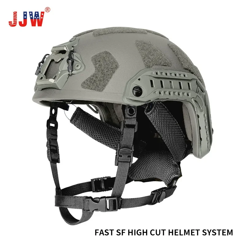 JJW製 NIJ レベル3A Fast SF 防弾ヘルメット OD M/L 1 JJW製 NIJ レベル3A Fast SF 防弾ヘルメット OD M/L 2 - メルカリ