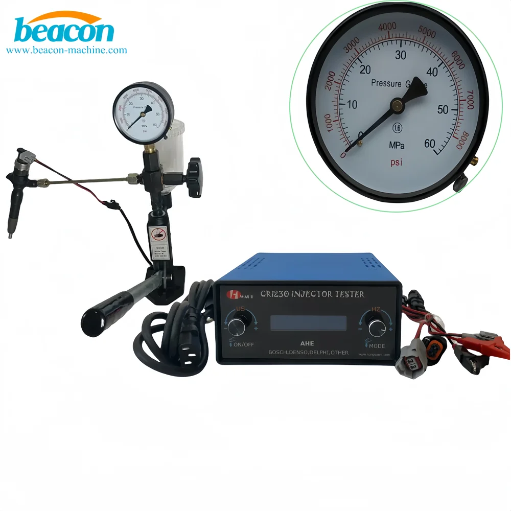 Recommend CRI230 Diesel Common Rail Injector Tester + S60H Injector Nozzle  Tester Tool