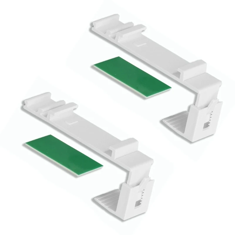Roller Blinds Fixing Bracket No Drilling Replacement Parts for Window Shade Roller Curtain Rod Holder Adjustable Clamp