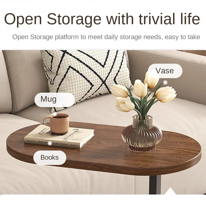 Coffee Table Bedside Storage Rack Mini Sofa Side Table Modern Simple Mobile For Home Use side end table lift top coffee table