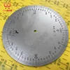 Diameter 160mm, Inner Hole 6mm,Thickness 2mm Industrial Measuring Disc Stainless Steel Angle Disc Mechanical Fittings 2