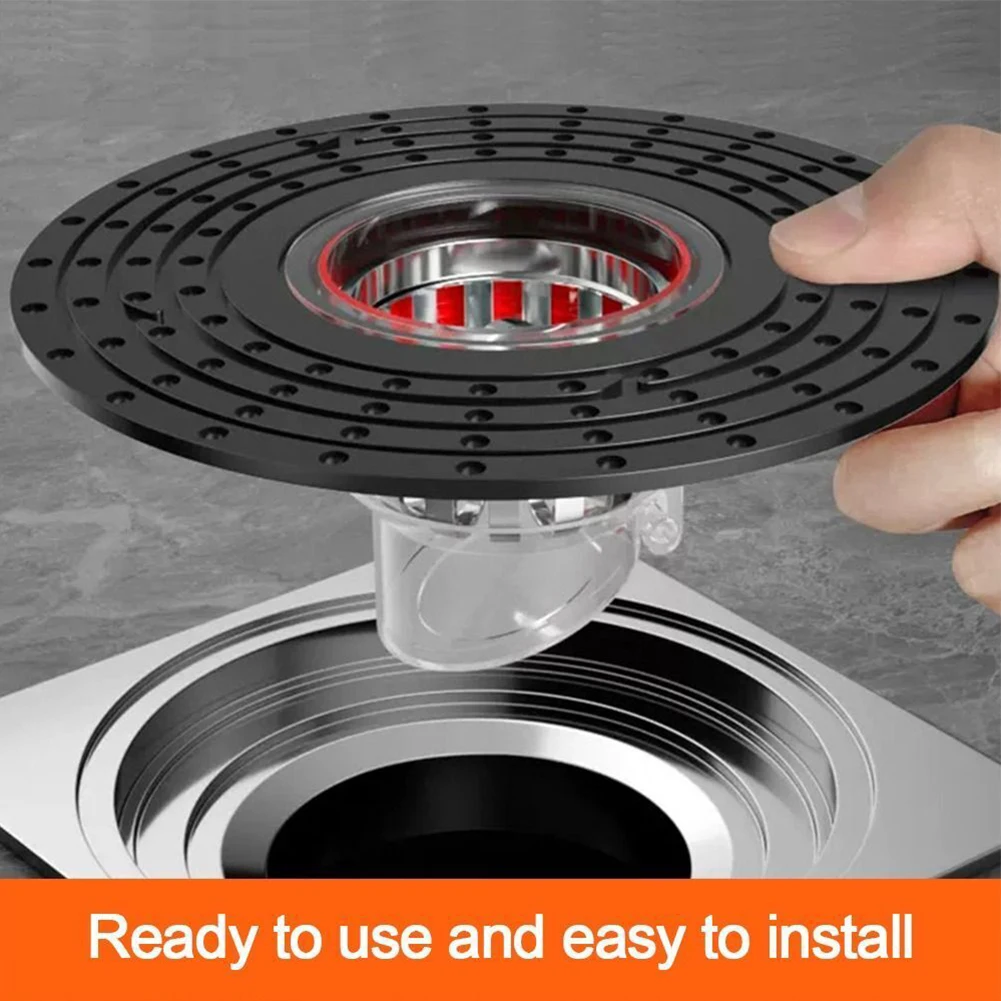 

1pc Floor Drains Core Shower Floor Strainer Cover Toilets Sewer Anti-odor Plug ABS No-Smell Bathroom Toilet Sewer Shower Drain