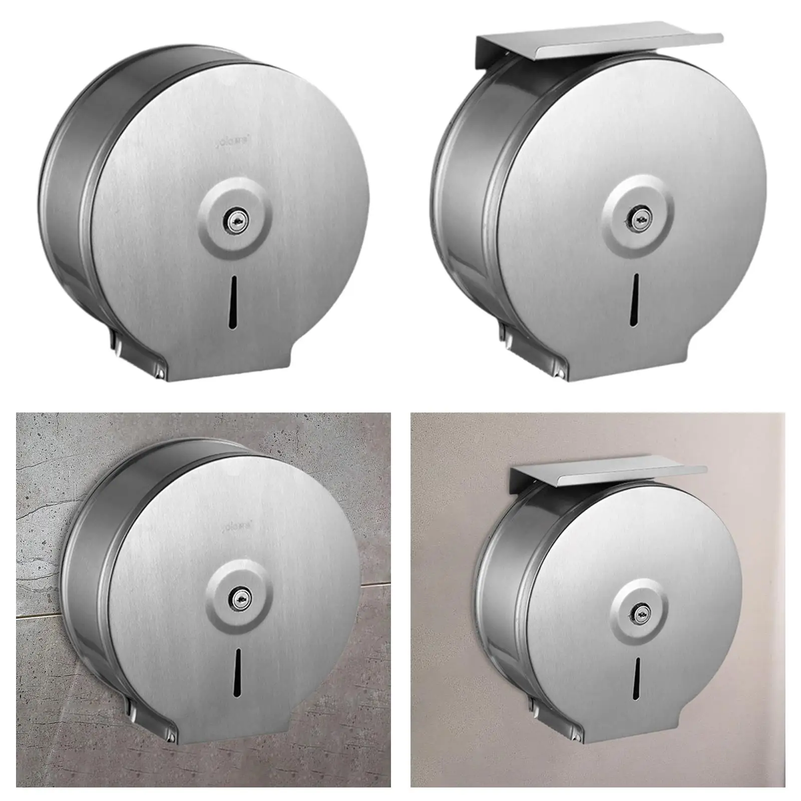 Commercial Jumbo Toilet Paper Dispenser Large Capacity Wall Mount for Hotels Office Buildings Schools Kindergartens Toilets Commercial Jumbo Toilet Paper Dispenser Large Capacity Wall Mount for Hotels Office Buildings Schools Kindergartens Toilets