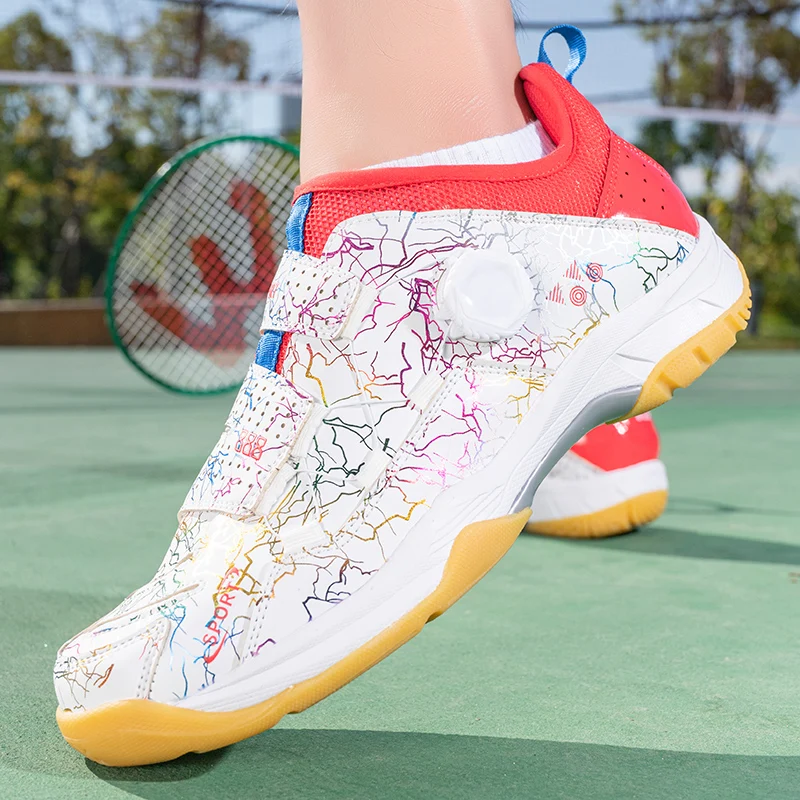 Men Badminton Shoes High Quality Sneakers High Quality Big Size Table Women Indoor Tennis Shoes Non-slip Indoor Volleyball Shoes 5