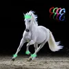4 pcs/set LED Lighting Horse Leg Safety Belt Horse Leg Straps Night Riding Equipment Outdoor Sports Equestrian Supplies 1