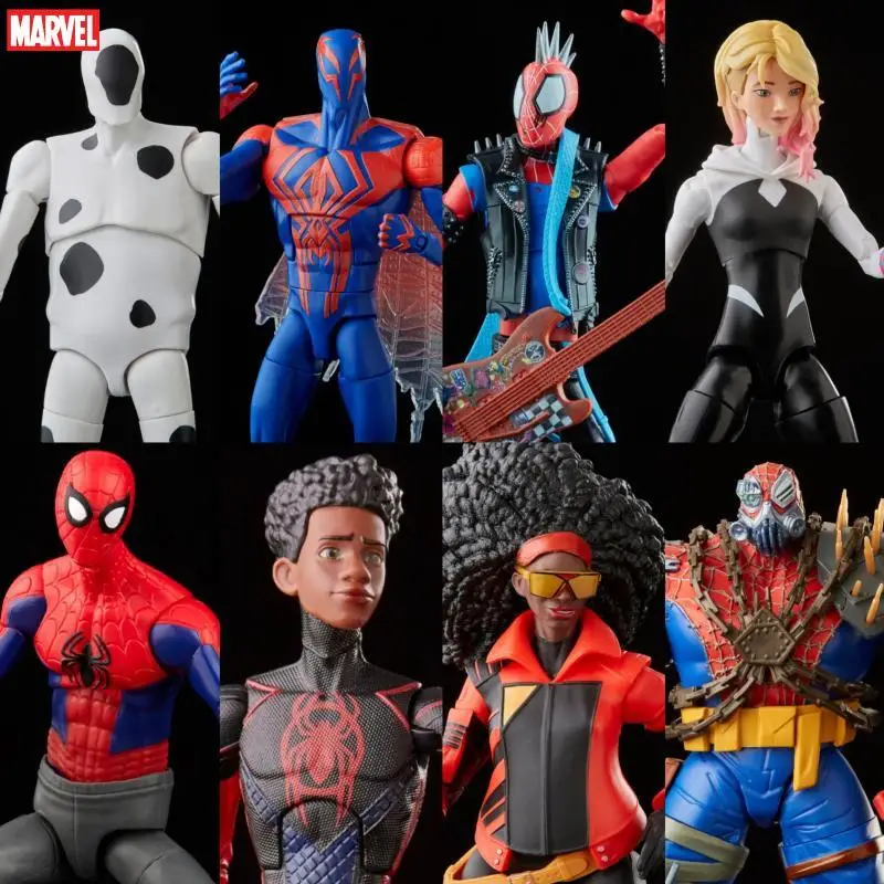 Marvel Legends Spider-Man Myers Punk Spiderman Wen Spot 6 "Figura Action Figure Collezione Bambole Modello Giocattoli Regali Festival