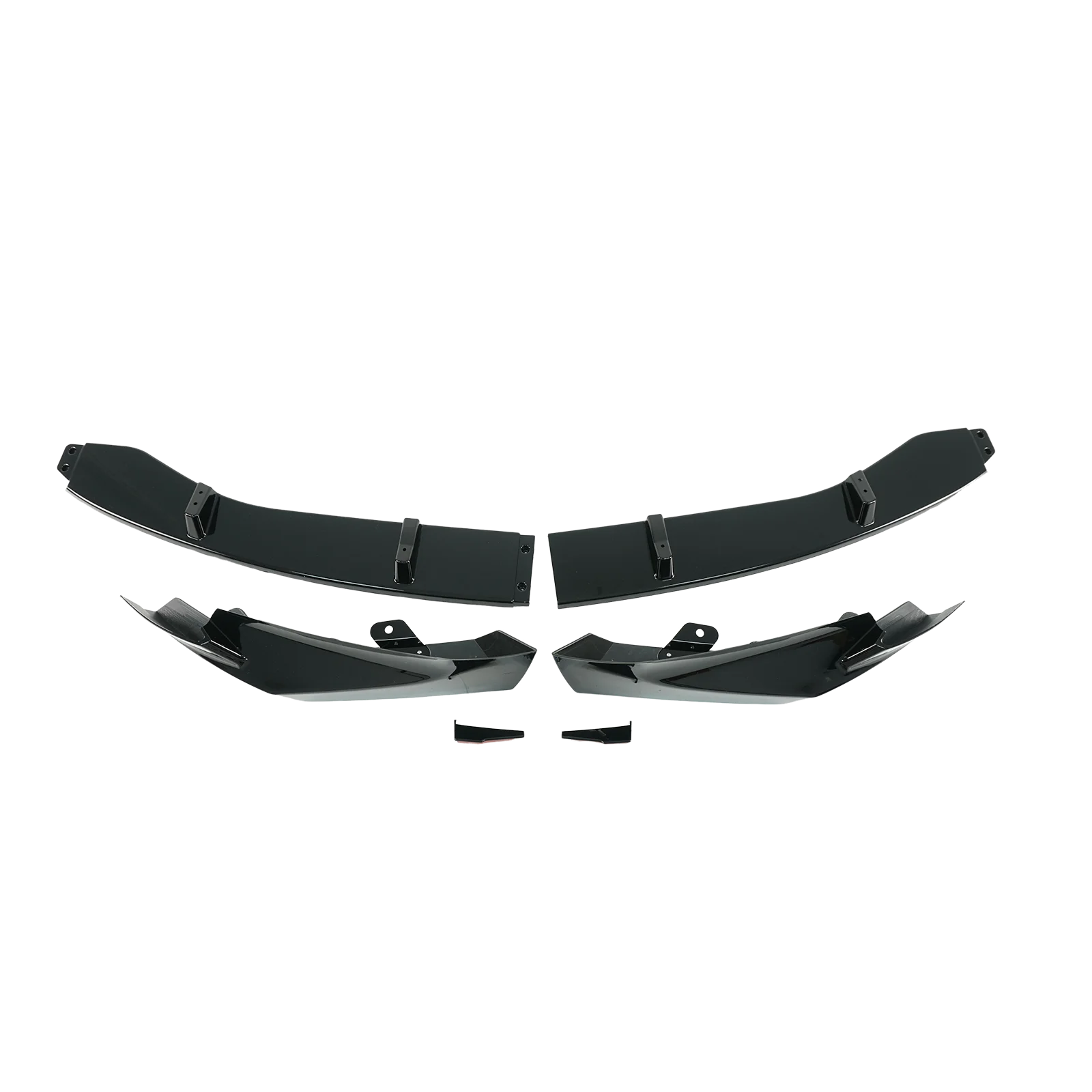 BMW G80 M3 G82 G83 2021-2025 광택 블랙/탄소 섬유 스타일 액세서리 용 자동차 앞 범퍼 립 디퓨저 스포일러 프로텍터