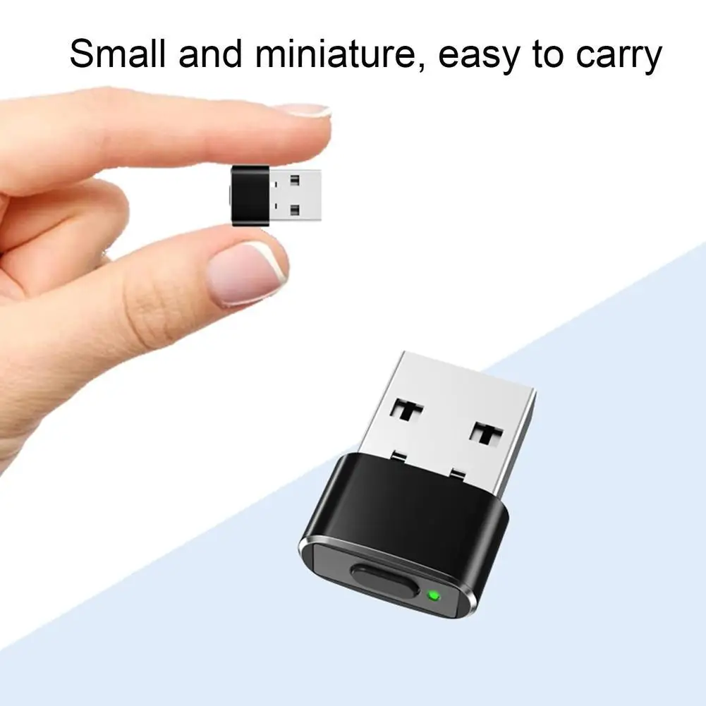 Mouse Mover Jiggler USB Port Undetectable Automatic Shaker Keeps Computer Awake Simulate Mouse Movement Device For PC Laptop