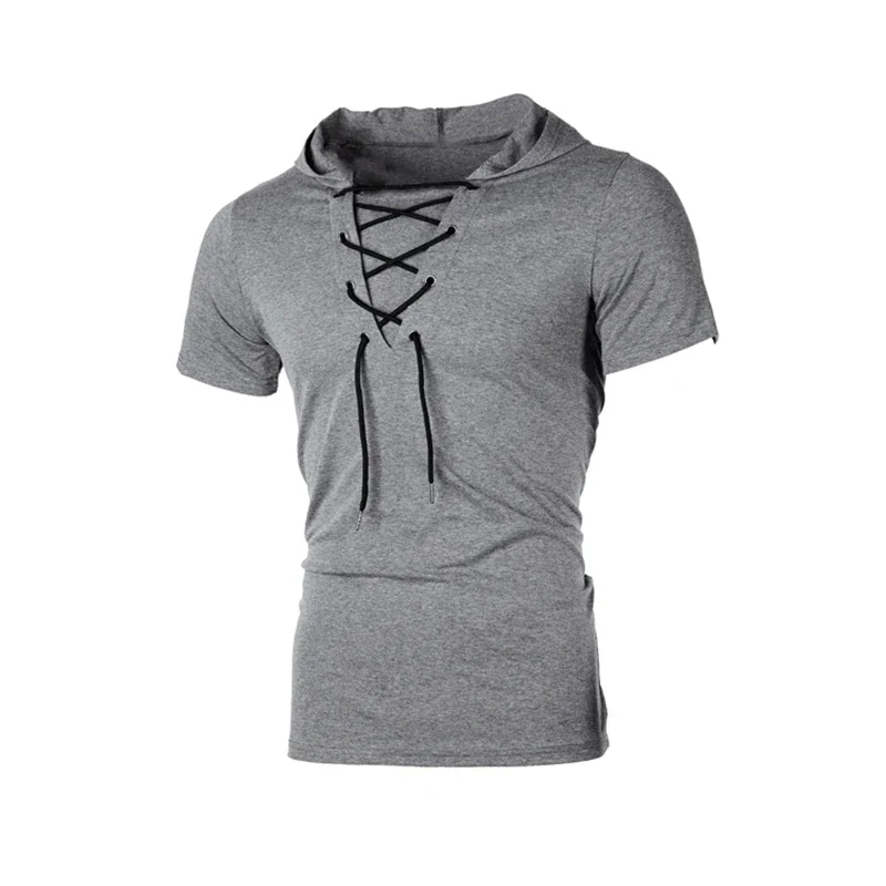 

2023 Brand New Mens Hoodies Sweatshirts Short Sleeve Men Hoodies Sweatshirt Casual Solid Color Man hoody For Male Hooded