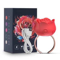 Vibrator Ring Klitoris Vibrator Offene Finger Ringe Für Frauen Mini Größe Klitoris Nippel Massagegeräte Erwachsene Spielzeug Stimulator Sex Spielzeug 1