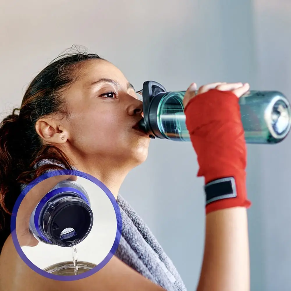 Silicone Spill-Proof Splash Guard for Wide Mouth Water Bottles
