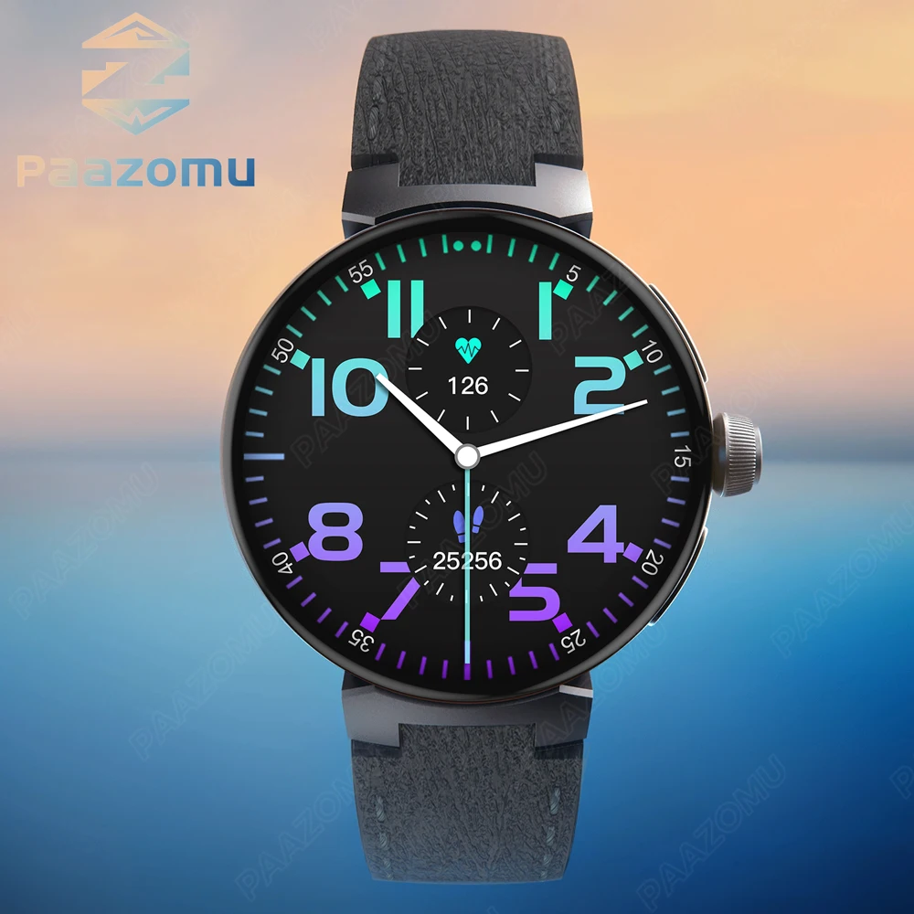 2023 New Luxury Smart Watch Men Bluetooth HiFi Voice Calling NFC Access Control IP68 Waterproof