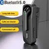Collar Earphones Bluetooth 5.1 Wireless Headset Business Headset With Mic Sports Ear Hook Lotus One Ear Handsfree Free Shipping 1