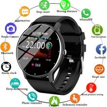 

2021 New Smart Watch Men Heart Rate Sport Multifunction Waterproof Full Touch Screen Smartwatch Man Women For Huawei