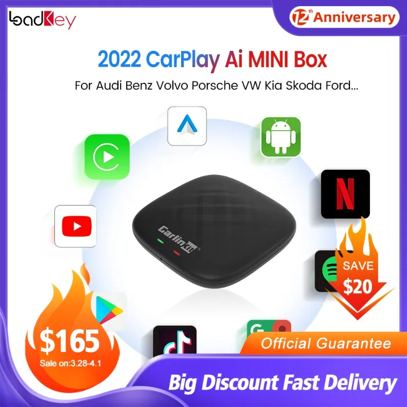 CarPlay Android Box Apple Car play Беспроводной Авто 4G LTE для Volvo Ford Benz VW Netflix iptv автомобильный