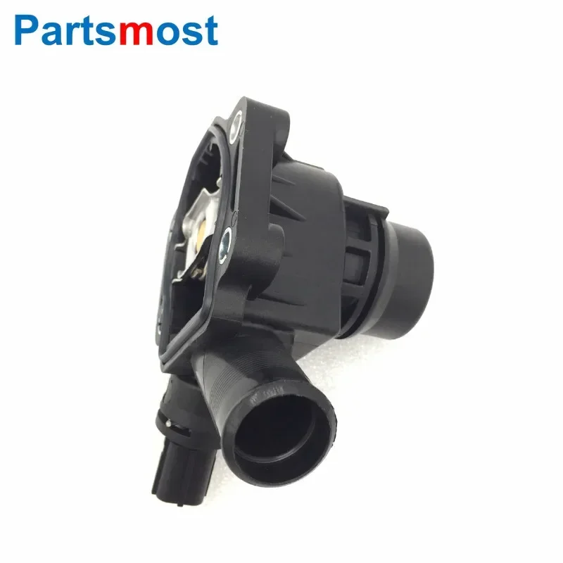 Engine Coolant Thermostat Thermostat Housing Cover 3.2L Petrol with Gasket for LAND ROVER Freelander LR2 Volvo S60 V60 XC60 XC70 XC90