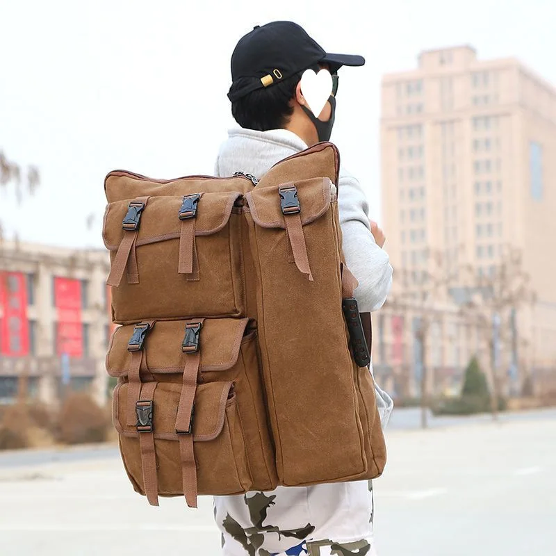 

Unmun4K Painting Bag Art Student Storage Bag Multi-Functional Shoulder Bag Sketch Large Canvas Sketchpad Bag