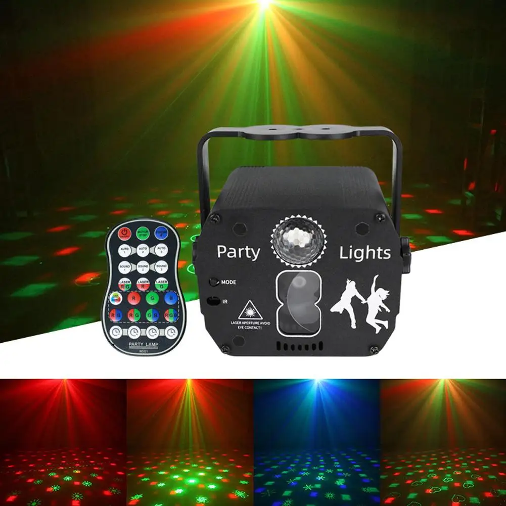 

10w Mini Stage Light Infrared Remote Control Led Strobe Projector For Ktv Dance Halls Shopping Malls