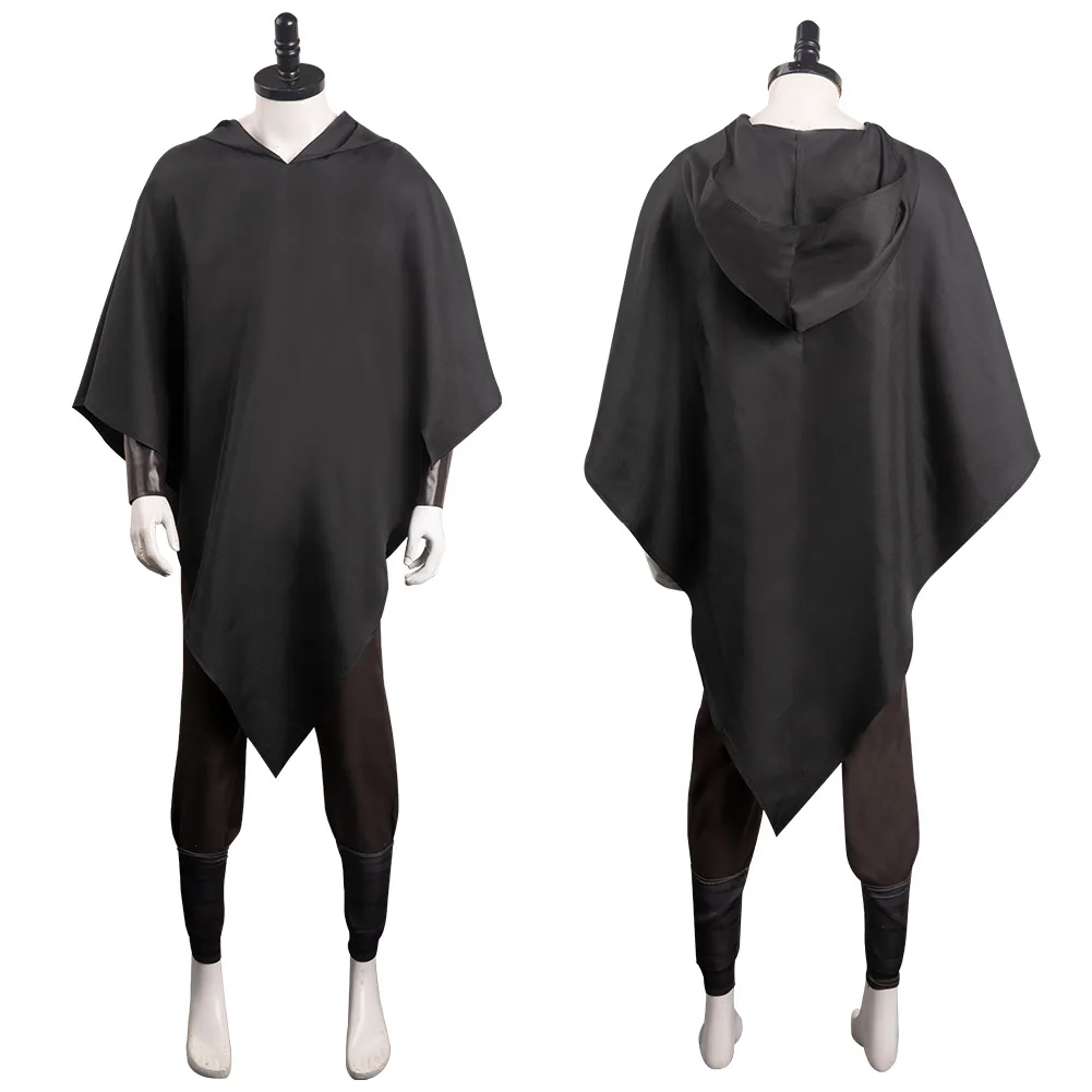 

Puss in Boots Wolf Cosplay Costume Cloak Pants Outfits For Adult Men Male Halloween Carnival Party Suit Role Play Costumes